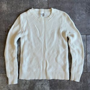 J Crew White Sweater - Size XXS
